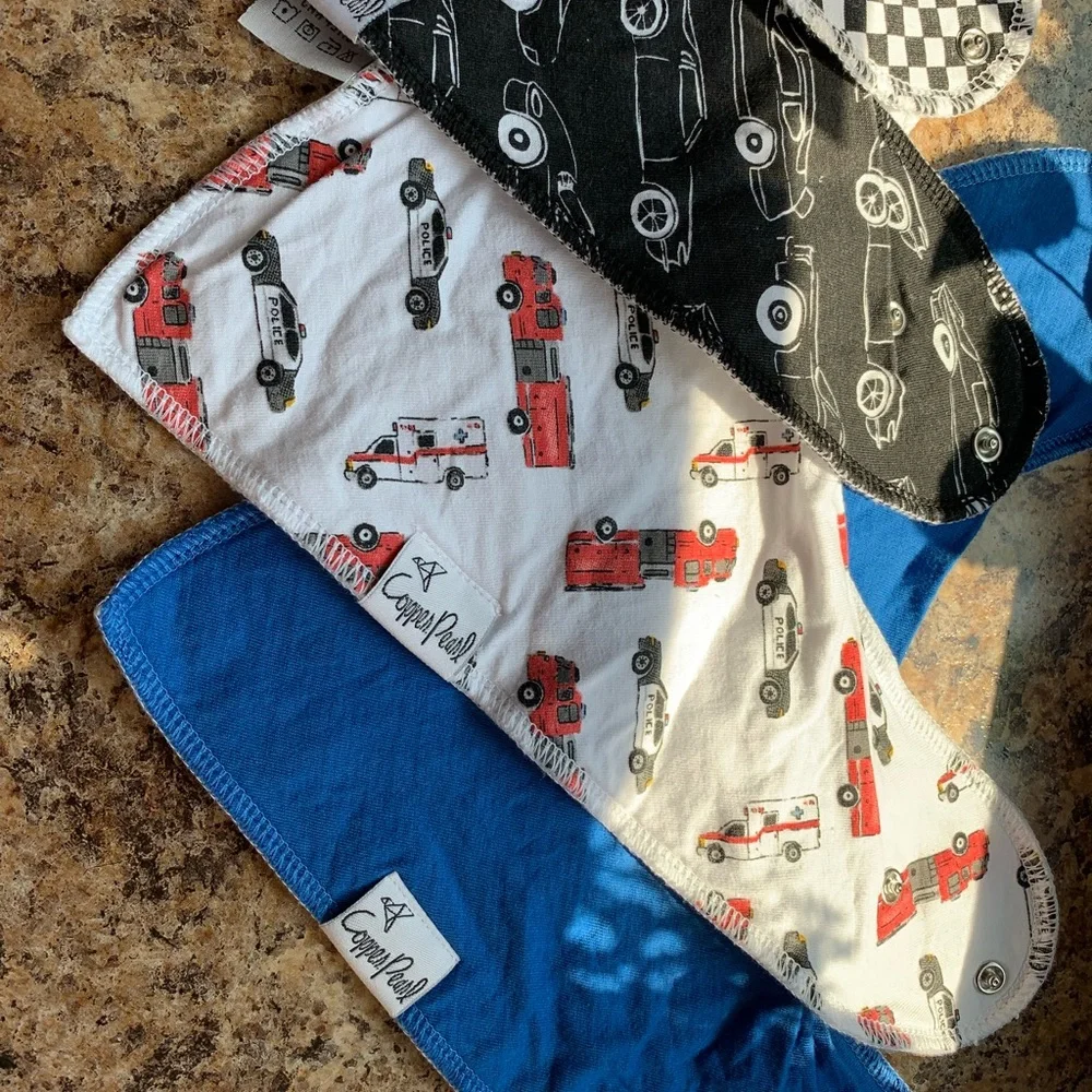 Copper Pearl Bandana Bibs Like New - Picture 3 of 4